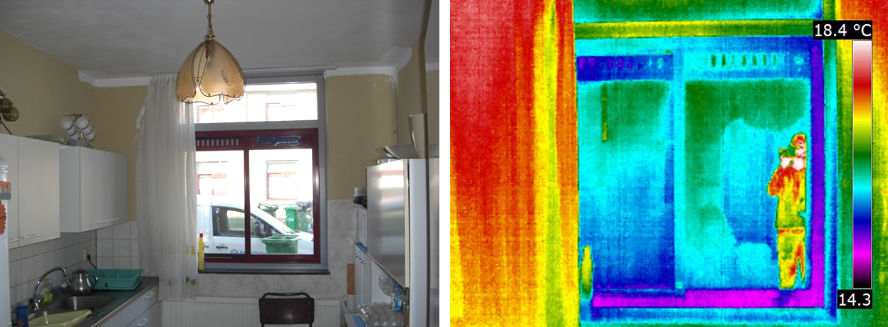 Thermografie tocht kozijnen Polygon Thermografie tocht kozijnen Polygon