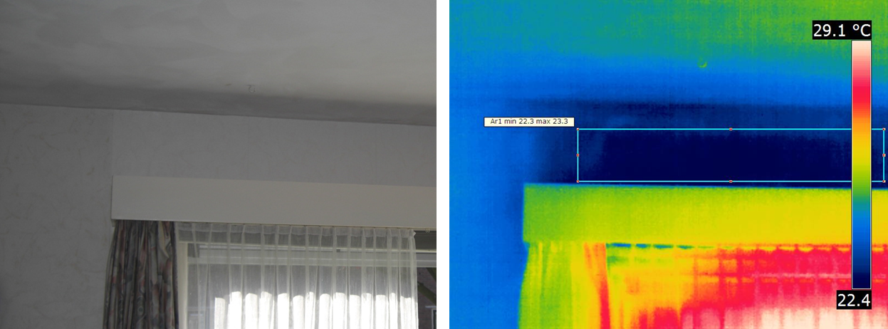 Thermografie tocht spouw ontbreekt Polygon Thermografie tocht spouw ontbreekt Polygon